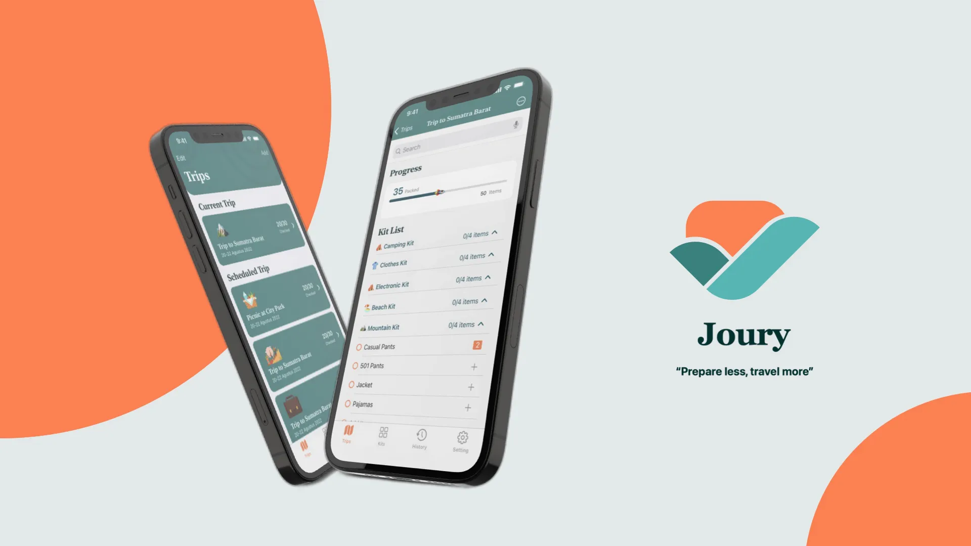 A cover image for Joury app