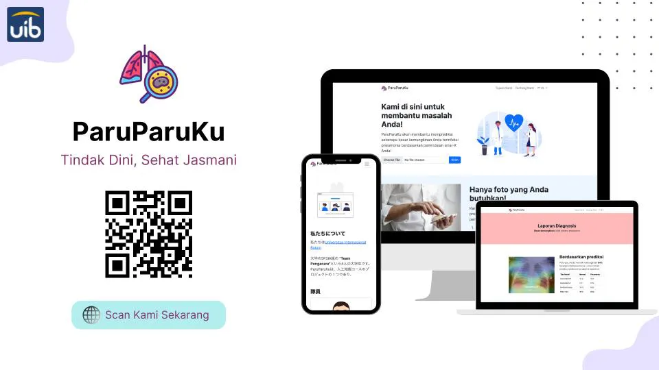 A mockup of ParuParuKu